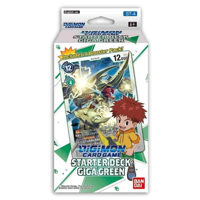Digimon Card Game - GIGA GREEN STARTER DECK ST-4 EN