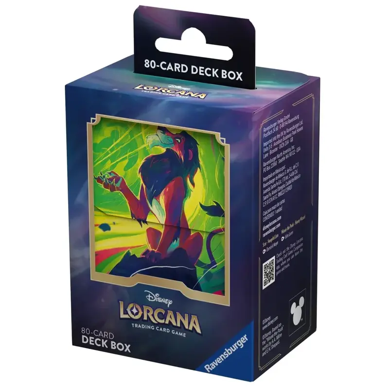 Disney Lorcana - Deck Box - "Scar"