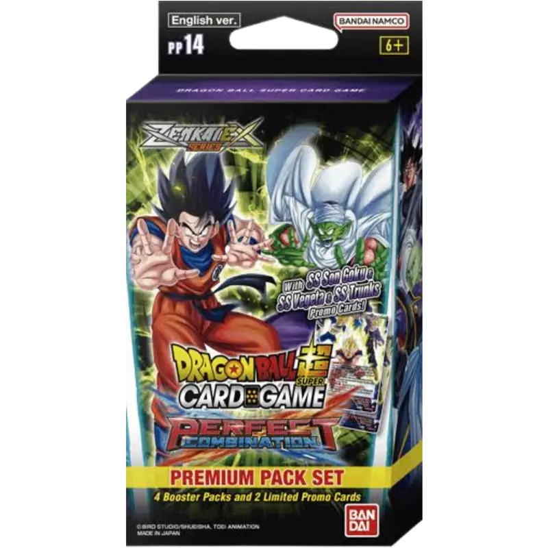 Dragon Ball Super Card Game - Masters - Perfect Combination - Premium Pack [ENG]