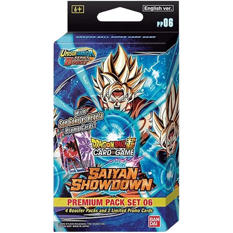 Dragon Ball Super Card Game - Masters - Saiyan Showdown - Premium Pack [ENG]