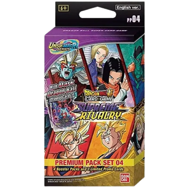 Dragon Ball Super Card Game - Masters - Supreme Rivalry - Premium Pack [ENG]