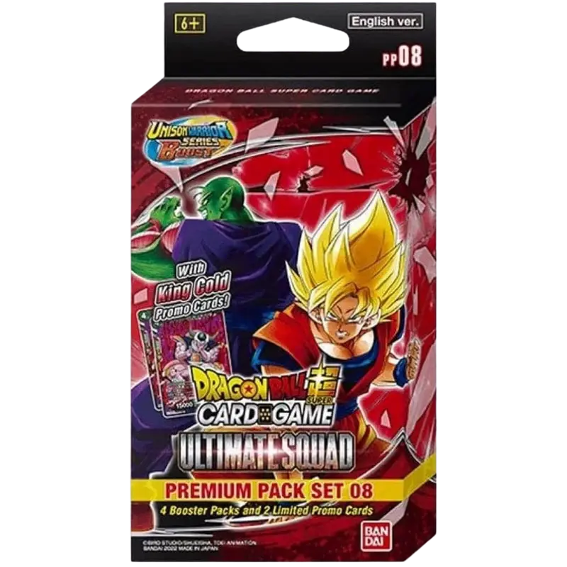 Dragon Ball Super Card Game - Masters - Ultimate Squad - Premium Pack [ENG]