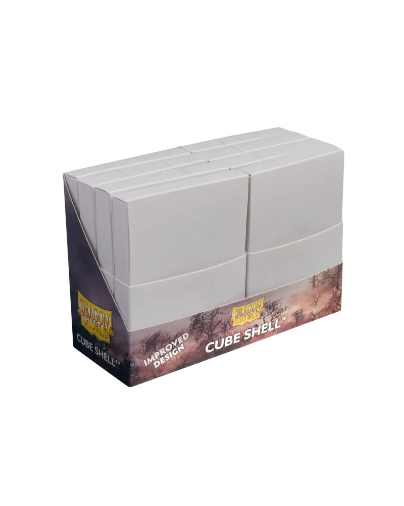 Dragon Shield 8 Cube Shells Ashen White