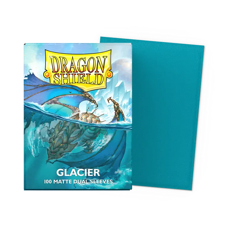 Dragon Shield - Dual Matte Sleeves - Glacier