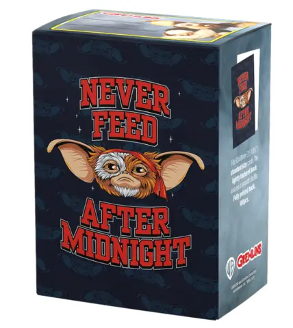 Dragon Shield Standard 100 Brushed "Never Feed After Midnight"