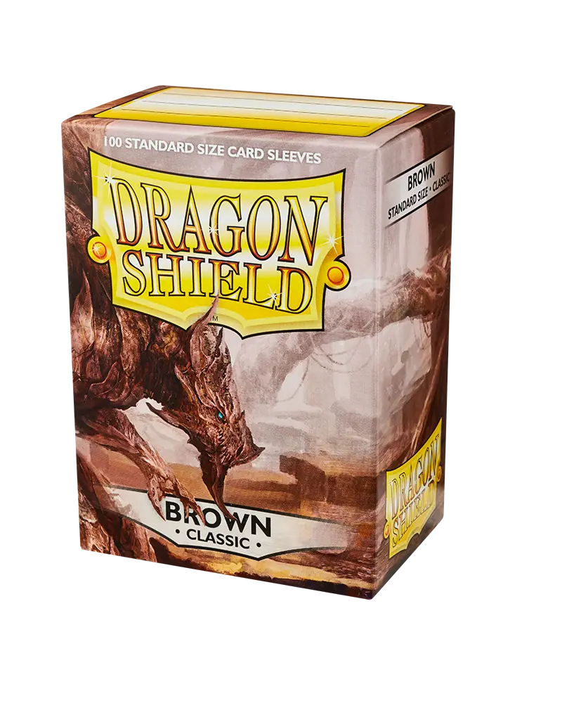 Dragon Shield Standard 100 Classic Brown Sleeves