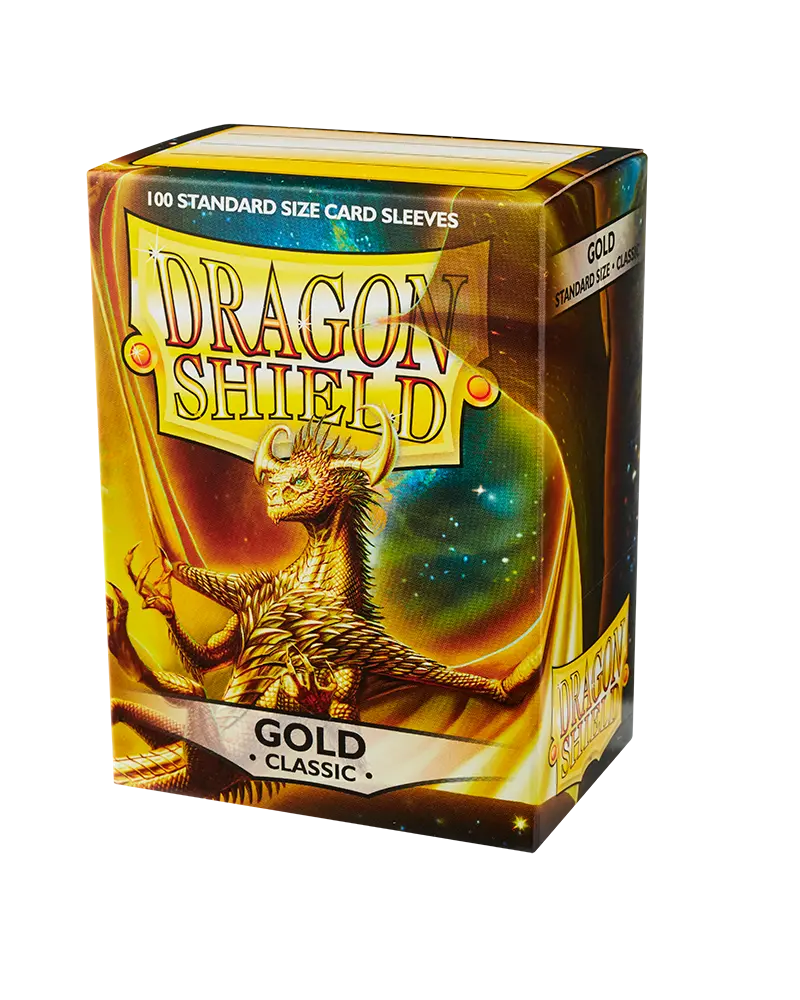 Dragon Shield Standard 100 Classic Gold Sleeves