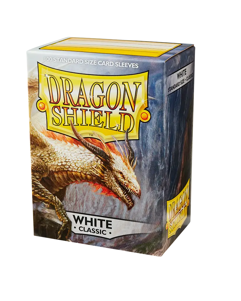 Dragon Shield Standard 100 Classic White Sleeves