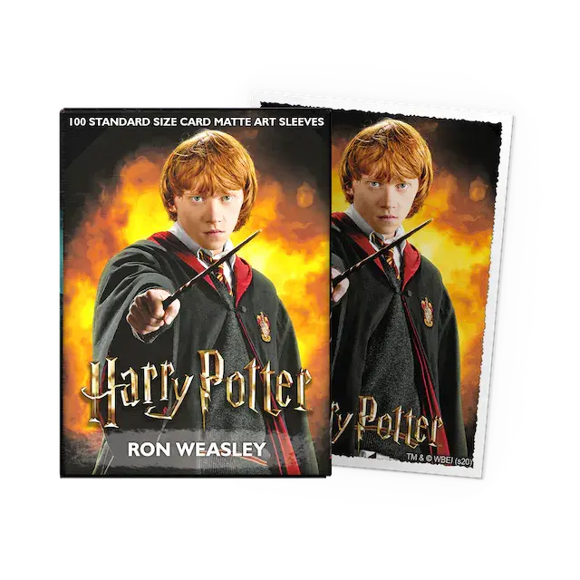 Dragon Shield Standard 100 Matte Art - Ron Weasley