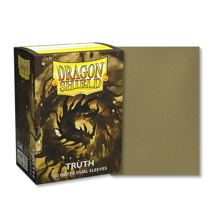 Dragon Shield Standard 100 Matte Dual Sleeves Truth