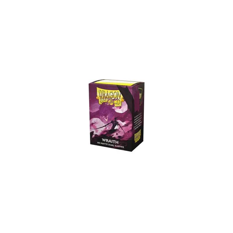 Dragon Shield Standard 100 Matte Dual Sleeves Wraith