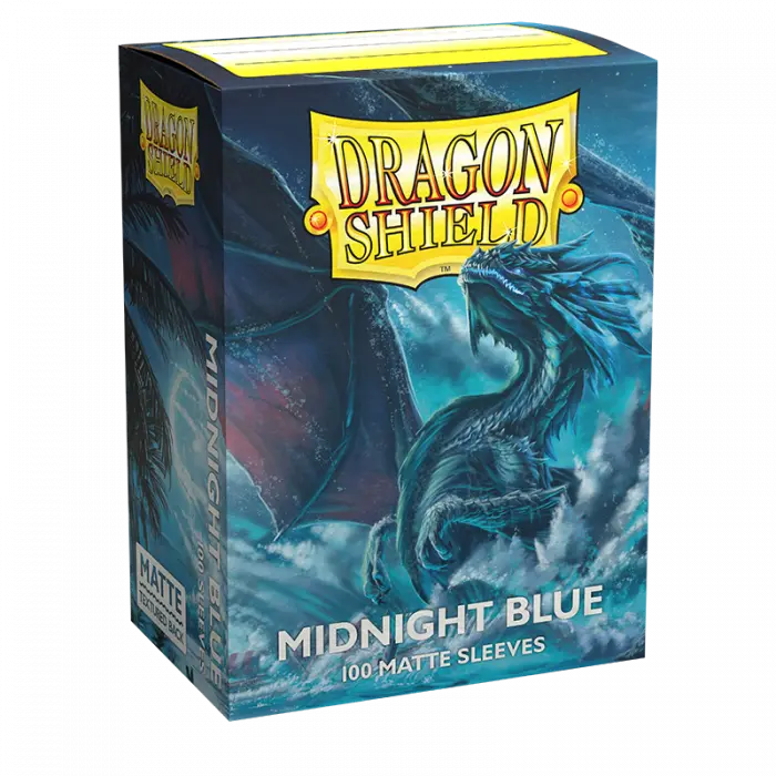Dragon Shield Standard 100 Midnight Blue Matte