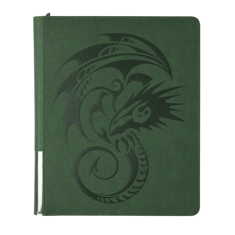 Dragon Shield Zipster Binder Regular Forest Green