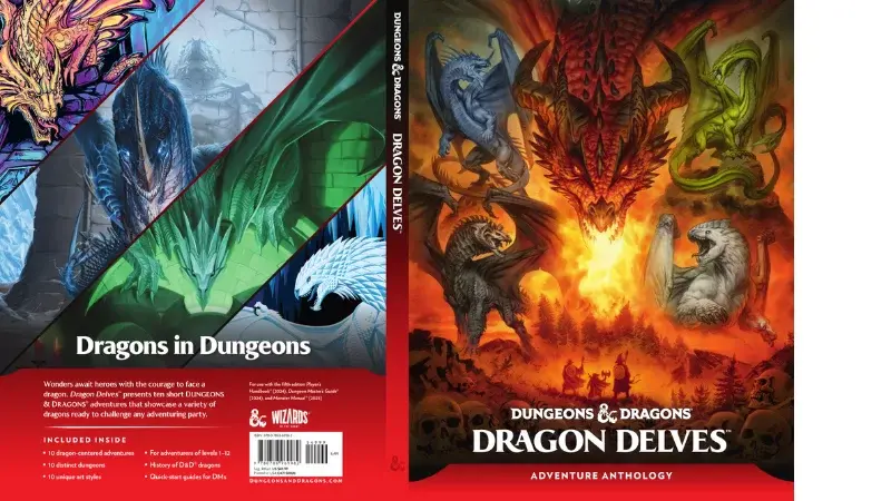 Dungeons & Dragons RPG Dragon Delves