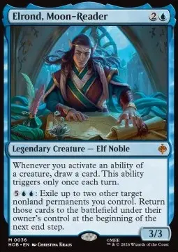 Elrond, Moon-Reader - The Hobbit (Mythic) [HOB-36]