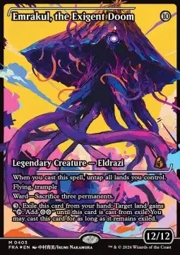 Emrakul, the Exigent Doom (V.1) - Reality Fracture