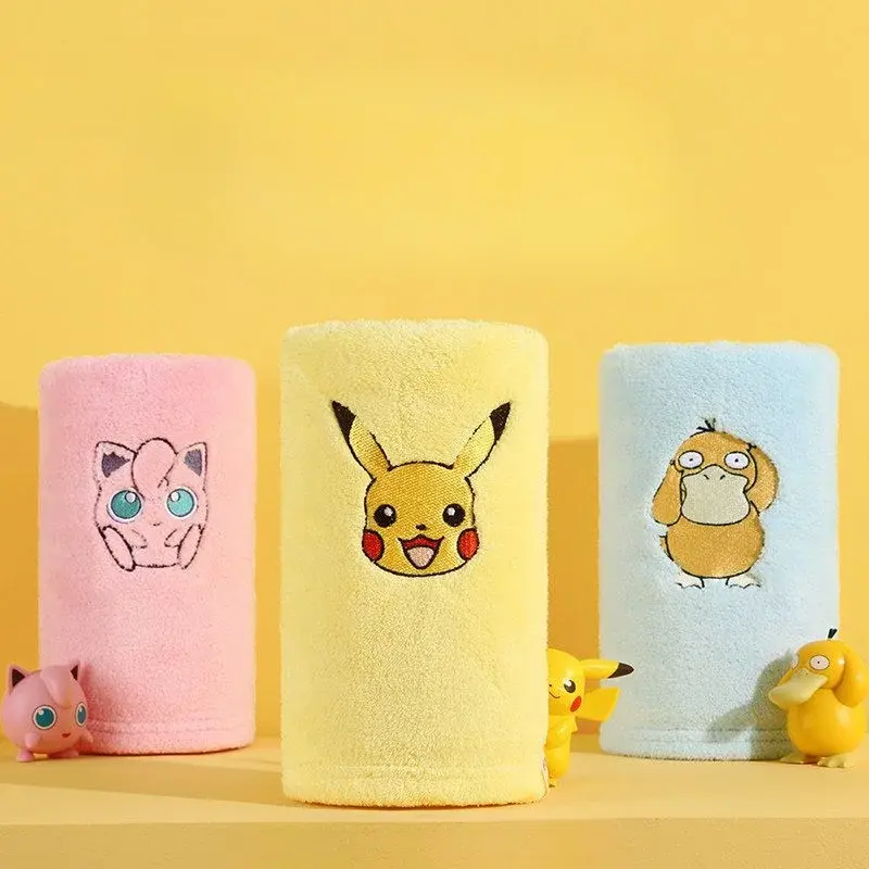 Enton, Pikachu oder Pummeluff Handtücher (72x34cm)