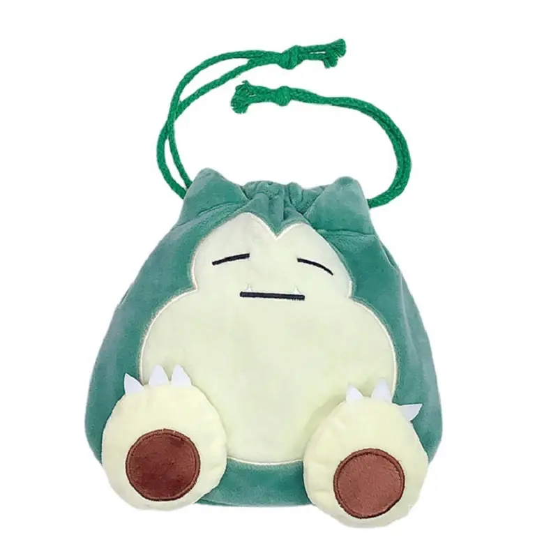 Flauschiger Snorlax Relaxo Beutel Tasche