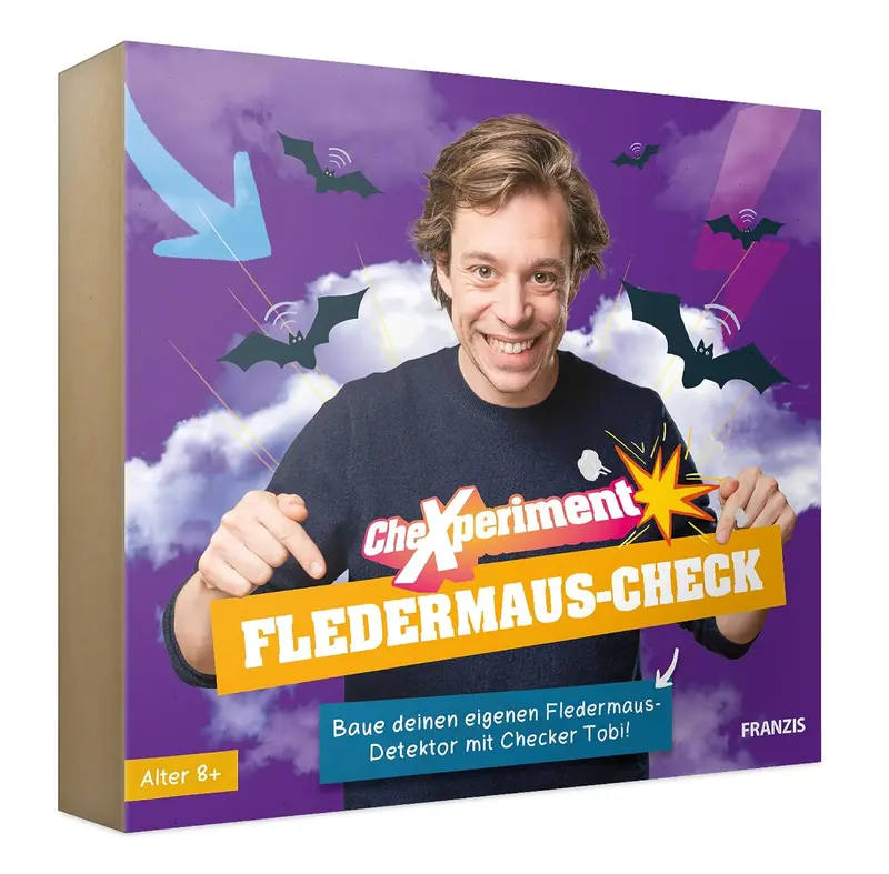 FRANZIS CheXperiment Fledermaus-Check mit Checker Tobi