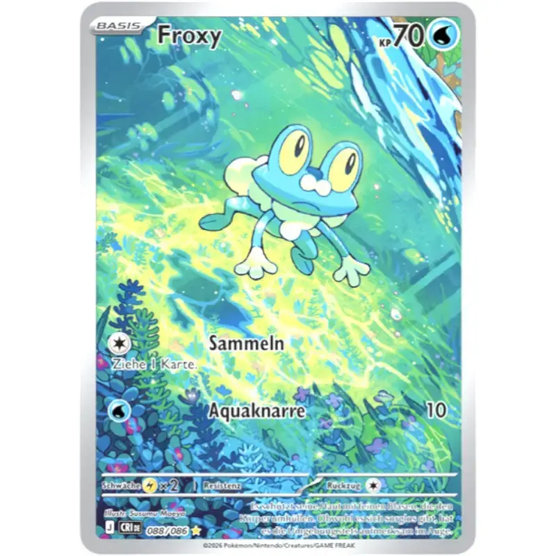 Froxy – CRI DE 088/086 – Pokémon Wachsendes Chaos