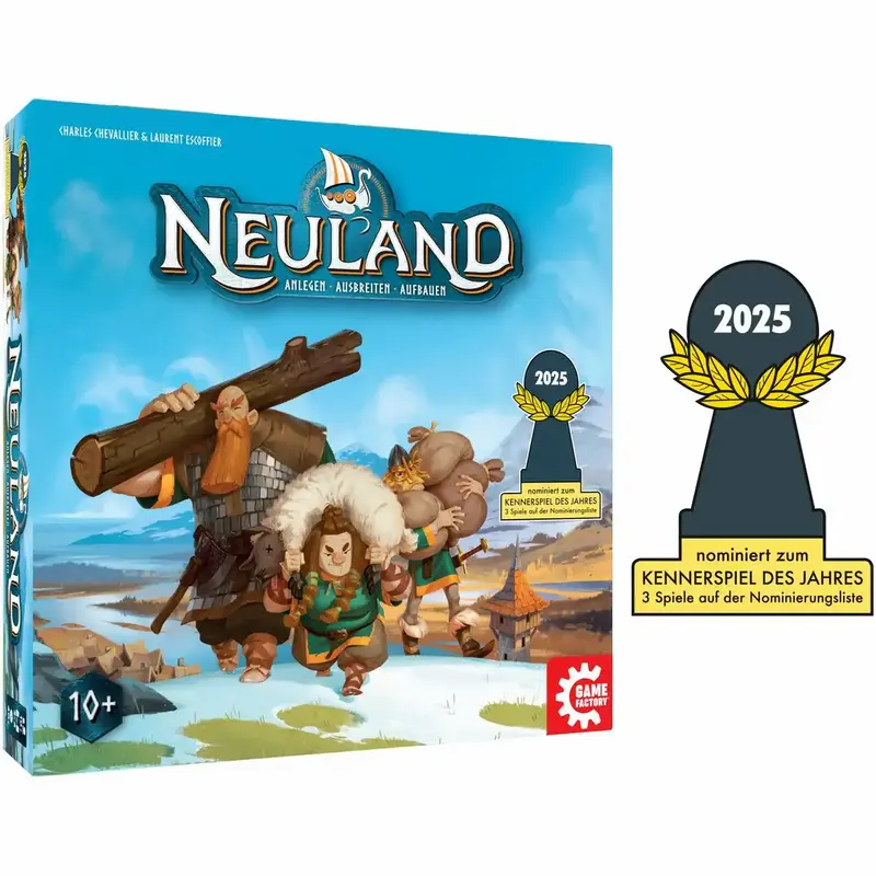 GAME FACTORY Brettspiel Neuland
