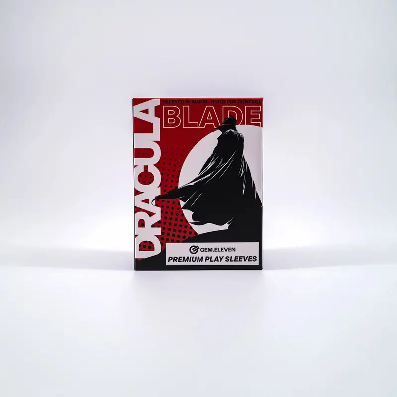 Gem.Eleven Blade Dracula Sleeves 100 Sleeves