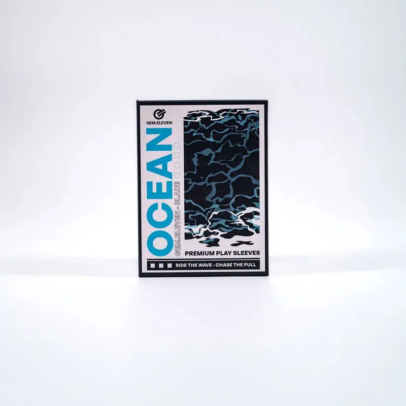 Gem.Eleven Blade Ocean Sleeves 100 Sleeves