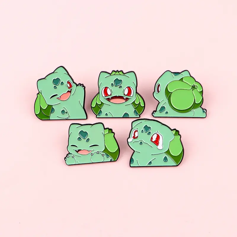 Gengar oder Bisasam Pins - 5 Stk. im Set