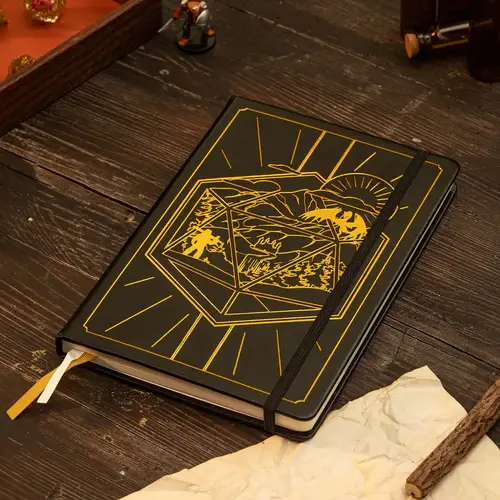 Glassstaff"DnD 5e Player Journal" (black)