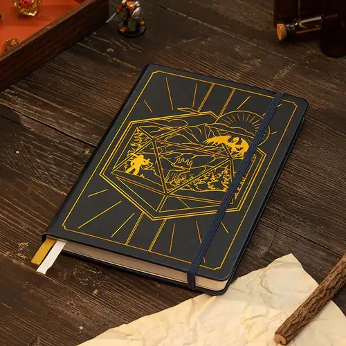 Glassstaff"DnD 5e Player Journal" (blue)