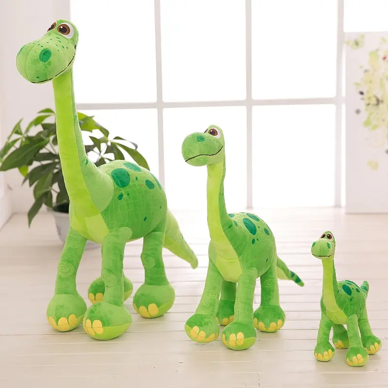 Grüner Langhals Dinosaurier Kuscheltier (20cm, 30cm oder 50cm)