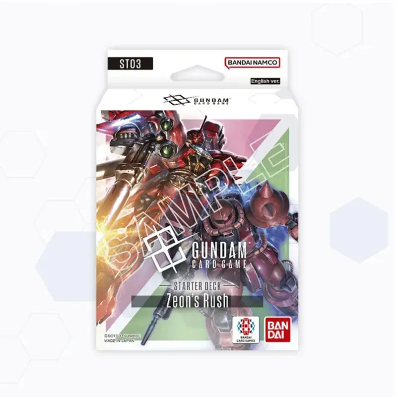 Gundam Zeon's Rush ST03 Starter Deck Englisch
