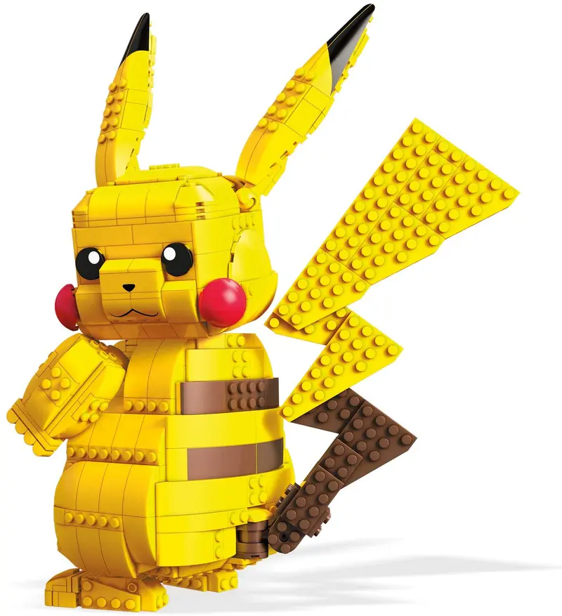 Jumbo Pikachu Mega Baustein Set Pokemon Figur