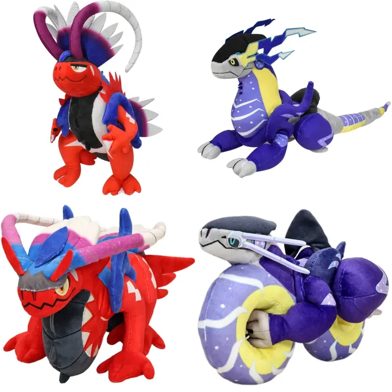Koraidon oder Miraidon im Fahrmodus Pokemon Plüsch Figur (ca. 30cm)