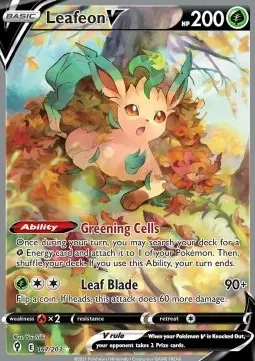 Leafeon V - Evolving Skies (Ultra Rare) [EVS-167]