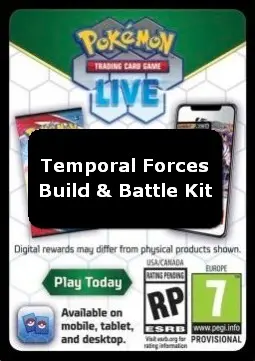 Live Code Card (Build & Battle Kit) - Temporal Forces (Online Code Card)