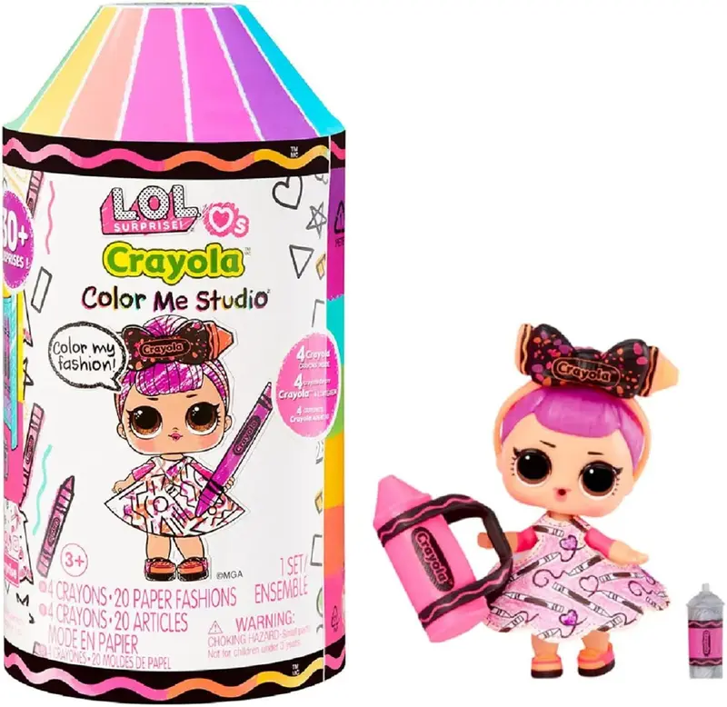 LOL Surprise Loves CRAYOLA Colour Me Studio