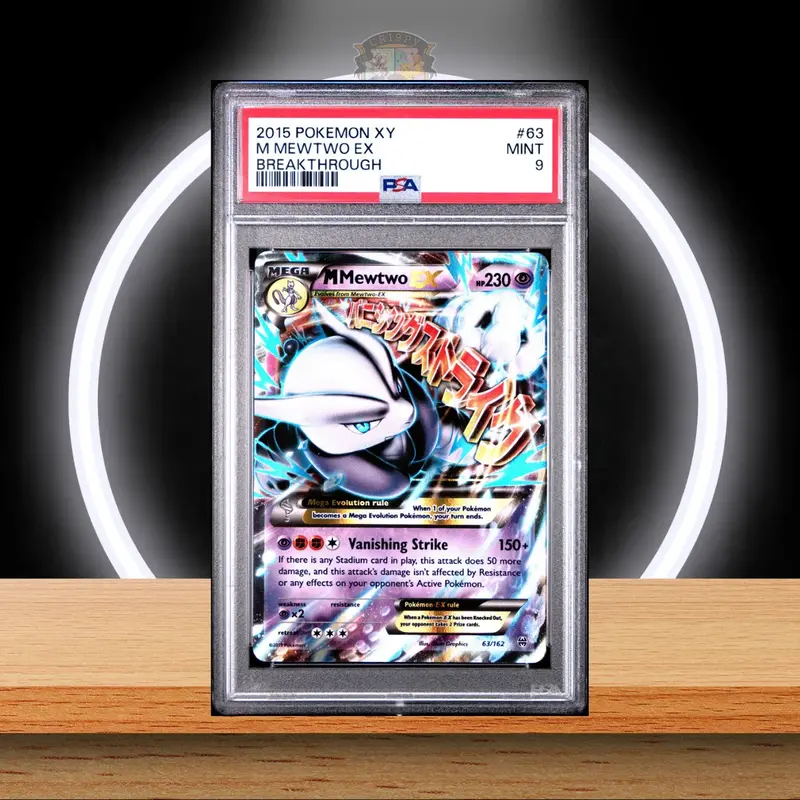 M Mewtu EX 63/162 – BreakThrough – PSA 9 – Deutsch