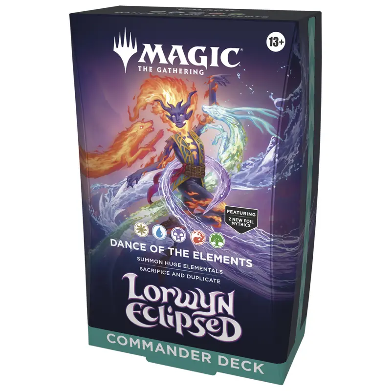 Magic the Gathering Lorwyn Eclipsed Commander Deck – Dance of the Elements (englisch)
