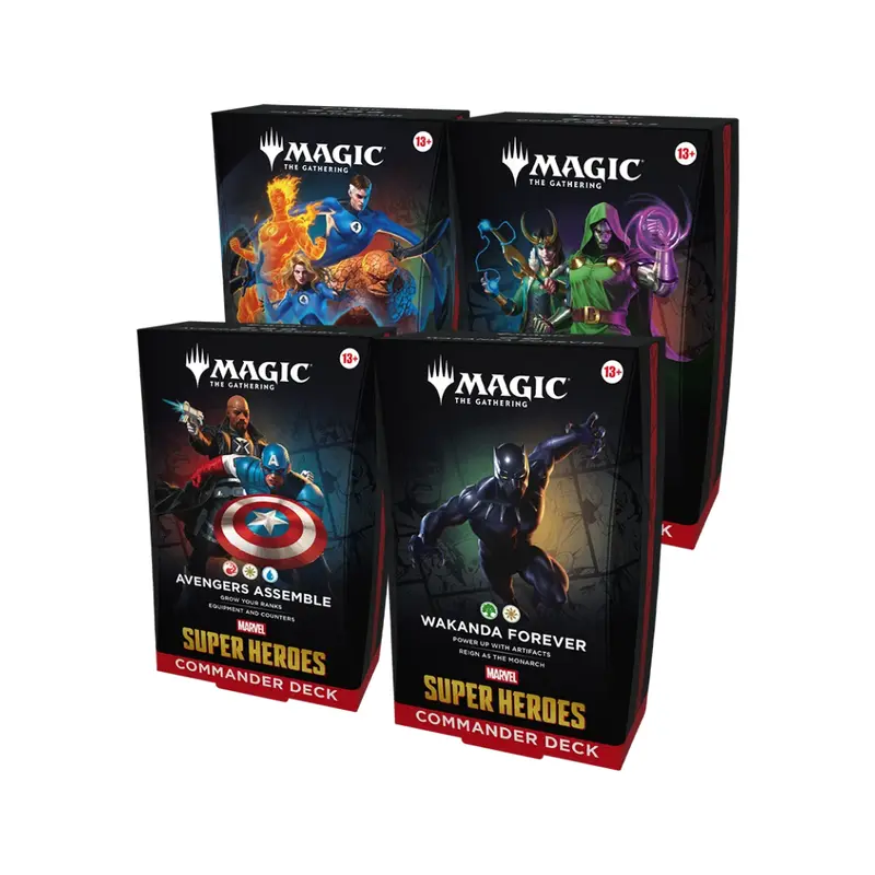 Magic the Gathering Marvel Super Heroes - Commander Decks (englisch)
