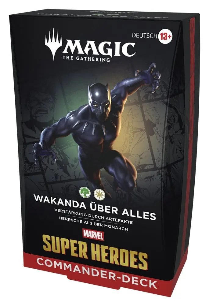 Marvel Super Heroes Commander Deck "Wakanda Forever" (englisch)