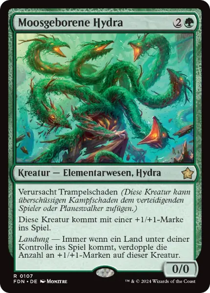 Moosgeborene Hydra FDN #107 (DEU)