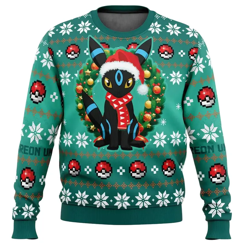 Nachtara Umbreon Weihnachts Pullover