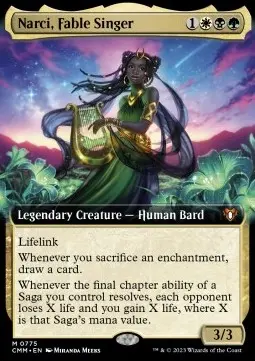 Narci, Fable Singer (V.2) - Commander Masters