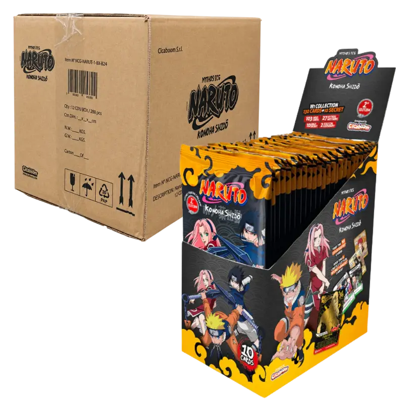 Naruto Konoha Shido - Sealed Case - 2. Edition [ENG]