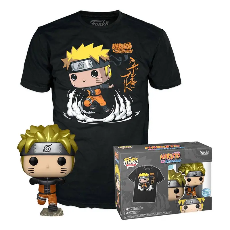 Naruto POP! & Tee & T-Shirt Set Naruto Running - XL