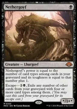 Nethergoyf - Modern Horizons 3 (Mythic) [MH3-103]