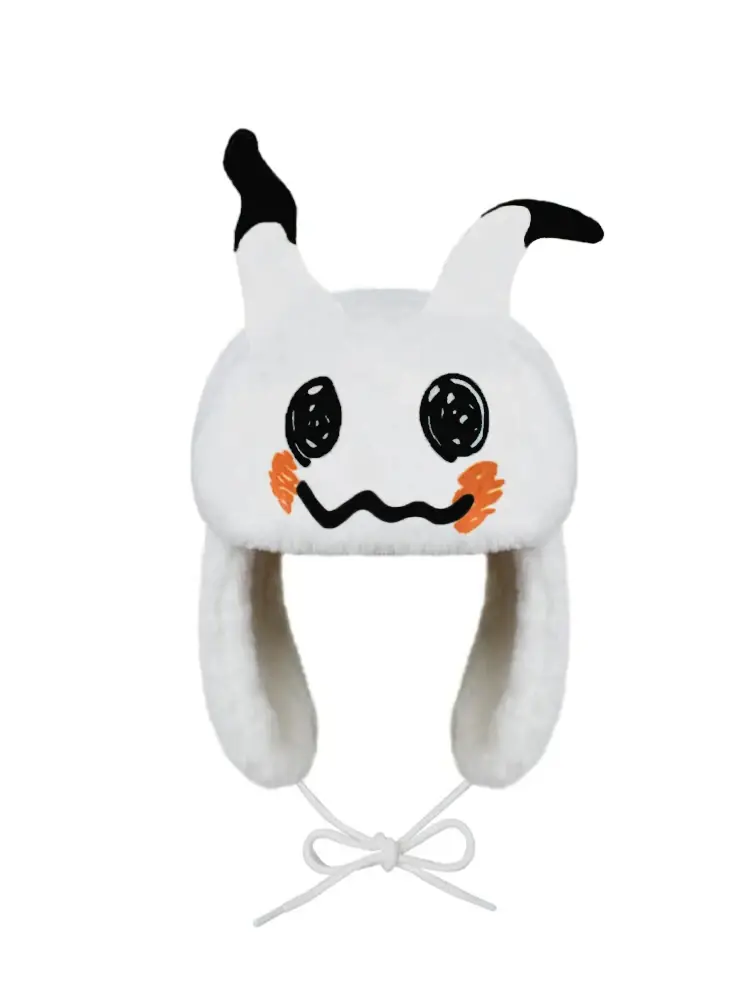 Niedliche Mimigma Mimikyu Flausch Mütze
