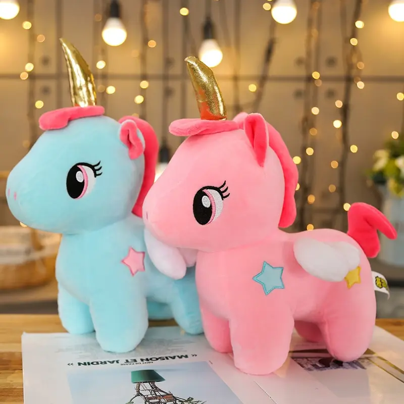 Niedliches Einhorn Kuscheltier Stoffier Einhörner