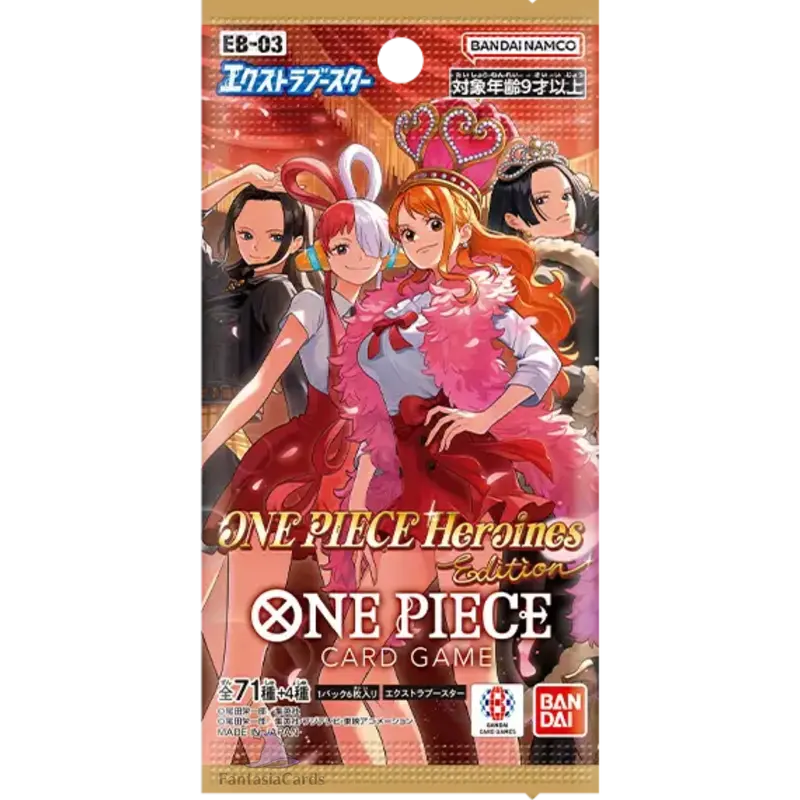 One Piece Card Game - EB03 - Heroines Edition - Booster [JP]